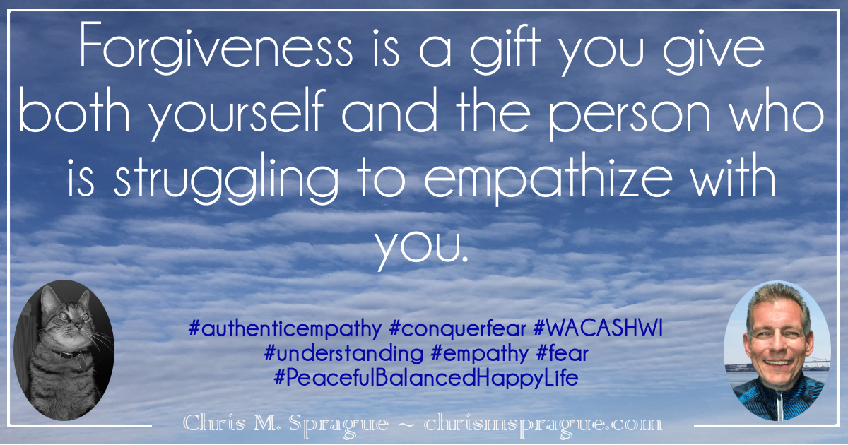 Why is forgiveness a key component to Authentic Empathy?